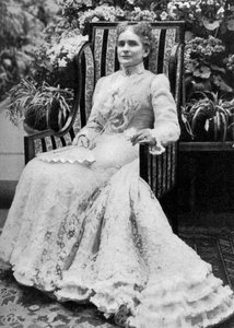 Ida Saxton McKinley, moglie del presidente americano William McKinley, c. 1900, 1908