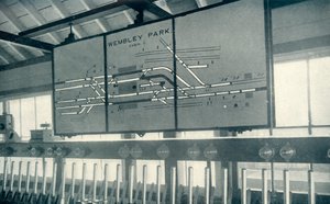 Diagramma illuminato di segnali, 1922 da Unbekannt