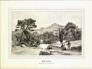 Illustrazione tratta dal libro Brogede rejsebilleder di Jerichau-Baumann, Elisabeth e pubblicato da Forlagsbureauet (Copenaghen, 1881) da Unbekannt