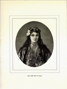 Illustrazione tratta dal libro Brogede rejsebilleder di Jerichau-Baumann, Elisabeth e pubblicato da Forlagsbureauet (Copenaghen, 1881)
