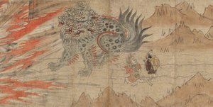 Leggende illustrate del Santuario Kitano Tenjin Kitano Tenjin engi emaki, fine XIII secolo da Unbekannt