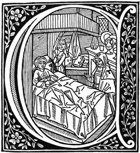 Illustrazione da De Consolatione Philosophiae di Boezio, 1498 da Unbekannt