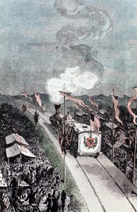Illustrazione da Dalla Terra alla Luna di Jules Verne da Unbekannt