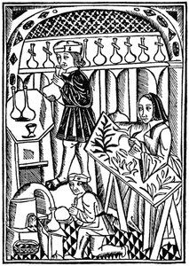 Illustrazione da Le Proprietaire des Choses, 1500 1964