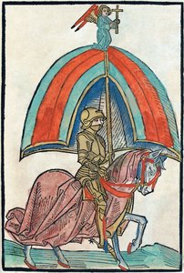 Illustrazione dalla cronaca illustrata di Richental, 1480s da Unbekannt