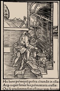 Illustrazione per il libro La nave dei folli di Sebastian Brant da Unbekannt