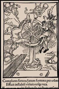 Illustrazione per il libro La nave dei folli di Sebastian Brant, 1497 da Unbekannt