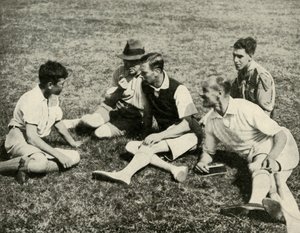 In campo a Southwold, Suffolk: Una chiacchierata amichevole, 1937