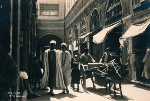 Nel bazar, Tunisi, Egitto, 1936 da Unbekannt