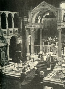 Nella Cattedrale di Westminster, c1948