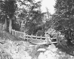 Nelle colline del Berkshire, Massachusetts, USA, c1900 da Unbekannt