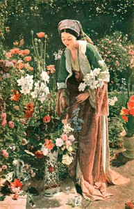 Nel giardino del Bey, 1865, c1902 da Unbekannt