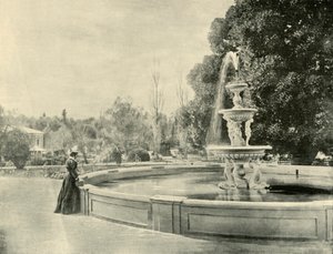 Nei Giardini Botanici, Adelaide, 1901 da Unbekannt