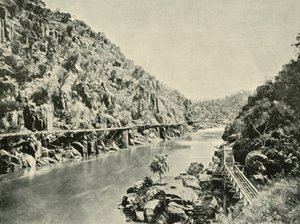 Nella gola della cataratta da Unbekannt