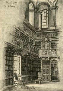 In biblioteca, 1870, 1898 da Unbekannt