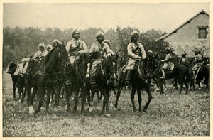 Soldati indiani al fronte, Prima Guerra Mondiale da Unbekannt