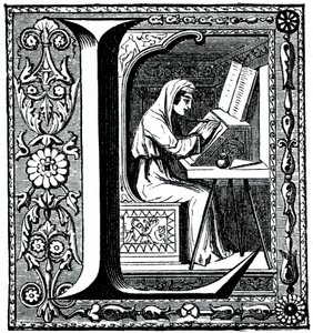 Lettera iniziale L, 1870 da Unbekannt