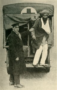 Soldato indiano ferito, Prima Guerra Mondiale, 1914