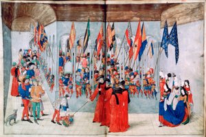 Ispezione degli elmi, 1488-1489 da Unbekannt