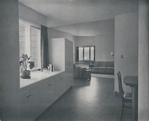 Interno - Casa a Fairfax, California di Francis Ellsworth Lloyd