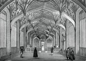 Interno, Università di Oxford, XVIII secolo, 1870