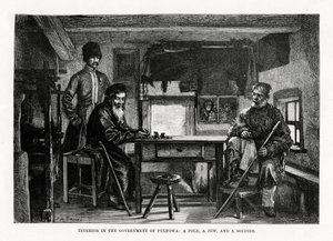 Interno nel governo di Pultowa, Ucraina centrale, 1879 da Unbekannt