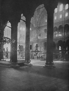 Interno di Santa Sofia, 1913 da Unbekannt
