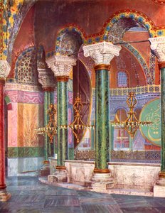 Interno della Chiesa di S. Sofia, Istanbul, Turchia, 1933-1934 da Unbekannt