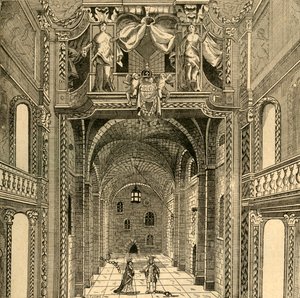 Interno del Teatro dei Duchi, c1673