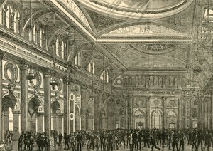 Interno della Borsa Reale, 1898 da Unbekannt