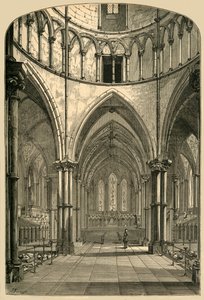 Interno della Chiesa del Tempio, 1870, 1897 da Unbekannt