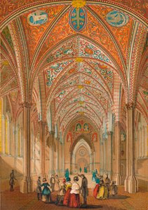 Interno della Chiesa del Tempio, c1845, 1864