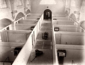 Vista interna della Clinica di Balneoterapia, Mineralnye Vody, Russia, 1910s da Unbekannt