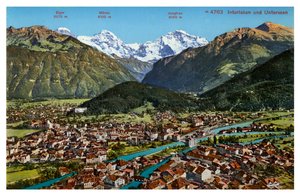 Interlaken, Svizzera, XX secolo da Unbekannt
