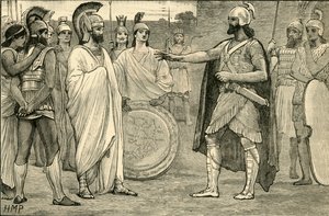 Intervista tra Agesilao e Farnabazo, 1890