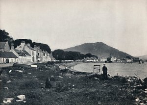 Inveraray - La città e la collina di Duniquoich, 1895