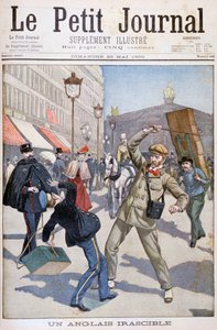 Turista inglese irascibile, Parigi