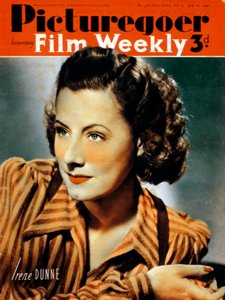 Irene Dunne 1898-1990, attrice americana, 1940