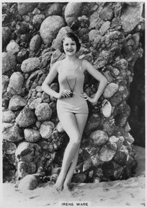 Irene Ware, attrice cinematografica americana da Unbekannt