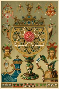 Opere del Rinascimento italiano in metalli preziosi e smalto, 1898 da Unbekannt