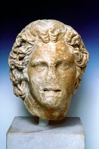 Busto in avorio di Alessandro Magno, IV secolo a.C.