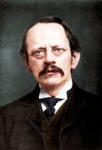 JJ Thomson, fisico britannico, c1896-c1915 da Unbekannt
