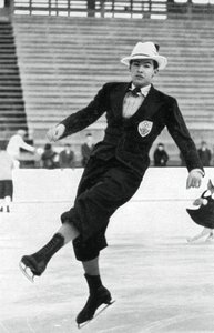 Jack Dunn, pattinatore artistico britannico, Olimpiadi invernali, Garmisch-Partenkirchen, Germania, 1936 da Unbekannt
