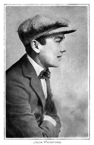 Jack Pickford 1896-1933, attore americano nato in Canada, inizio XX secolo