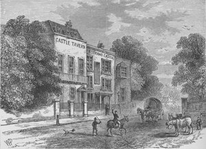 Jack Straws Castle, Hampstead, Londra, c1900 da Unbekannt