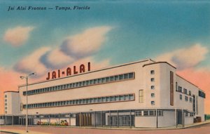 Jai Alai Fronton - Tampa, Florida, c1940