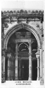 Jama Masjid, Ahmadabad, Gujarat, India da Unbekannt