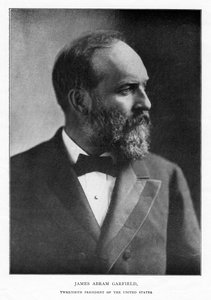 James Abram Garfield, 20º Presidente degli Stati Uniti, c1881 da Unbekannt