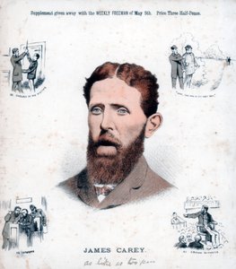 James Carey, repubblicano irlandese e informatore da Unbekannt