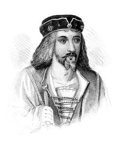 Giacomo I, Re di Scozia, c1850 da Unbekannt